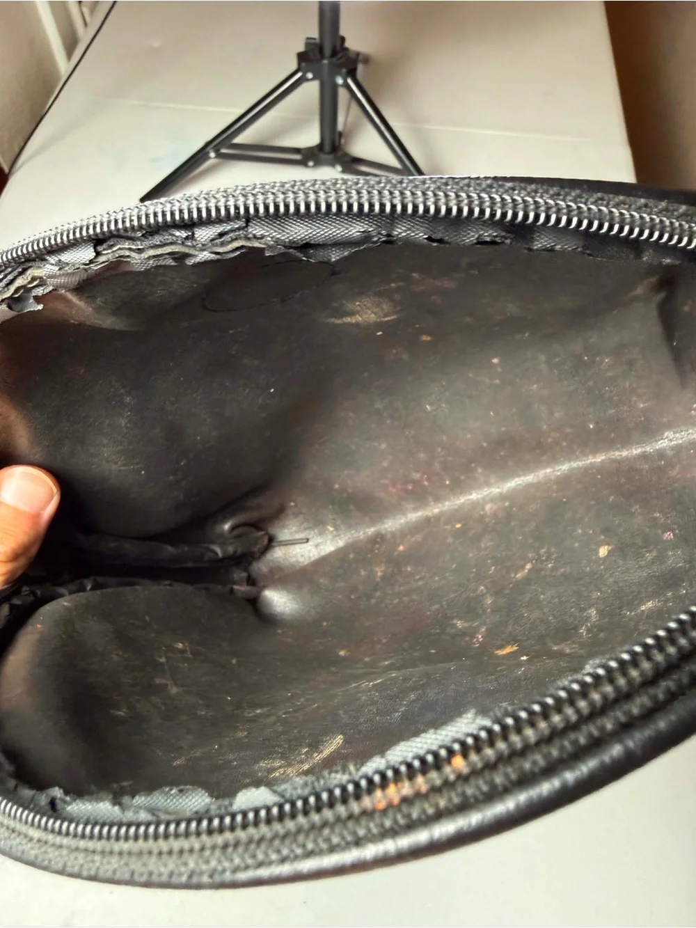 Fendi Toiletry Cosmetic Bag damaged